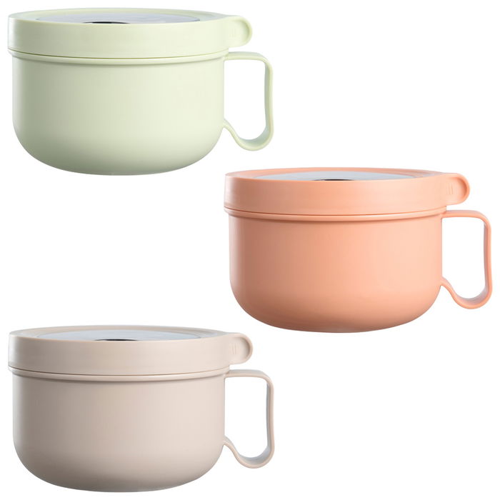 Day Fiambrera Térmica Acero Plástico Silicona 850ml Con Cuchara