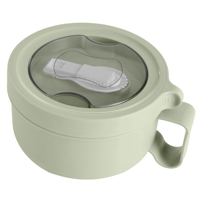 Day Fiambrera Térmica Acero Plástico Silicona 850ml Con Cuchara