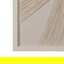 Cuadro Beige Dm-Madera Decoración 60 X 3 X 80 cm
