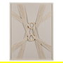 Cuadro Beige Dm-Madera Decoración 60 X 3 X 80 cm