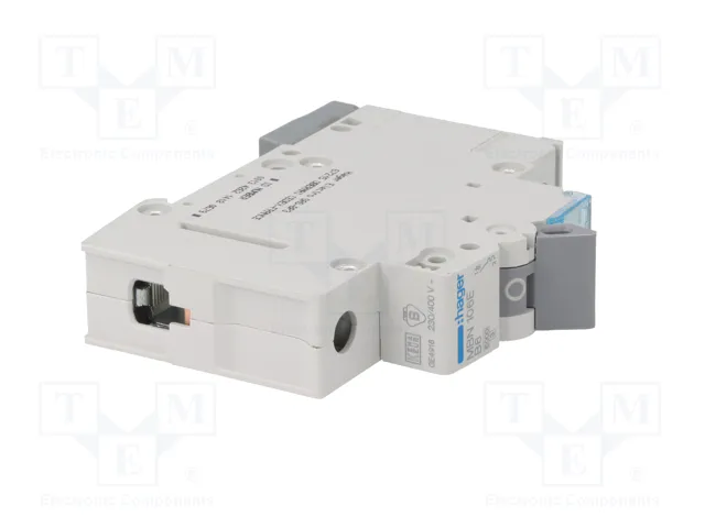 HAGER Interruptor magnetotérmico MBN 6A 1P 6kA