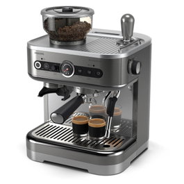 Philips Barista Brew Máquina de Café Portafiltros PSA3228/01 Gris