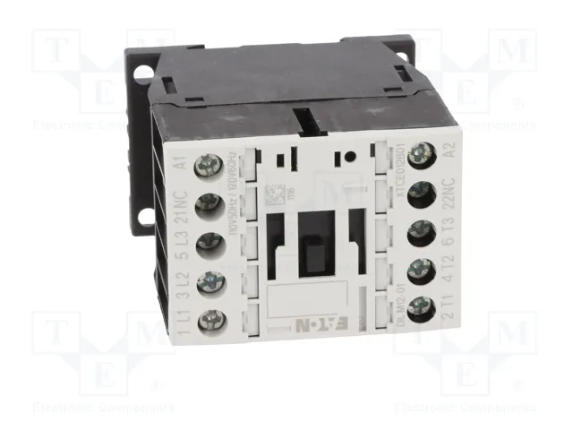 EATON ELECTRIC Contactor DILM12 3-polar 12A 110VAC EATON ELECTRIC Contactor DILM12 3-polar 12A 110VAC