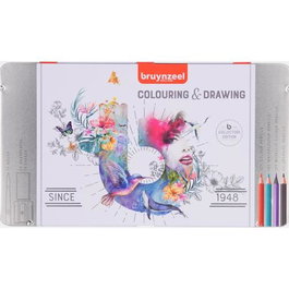 Talens Lápices de Colores Bruynzeel Colouring & Drawing, Edición Coleccionista, C-Surtidos, Estuche de 70 Unidades