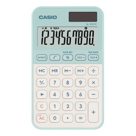 Casio SL-310YC-LG Calculadora de Oficina 10 Dígitos Verde Claro
