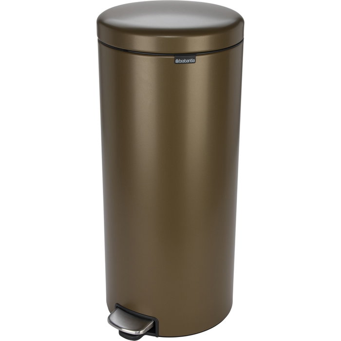 Brabantia NewIcon Cubo de Basura 30 Litros Warm Brass