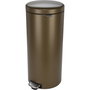 Brabantia NewIcon Cubo de Basura 30 Litros Warm Brass