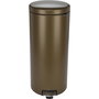 Brabantia NewIcon Cubo de Basura 30 Litros Warm Brass