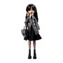 Mattel Monster High x Wednesday Muñeca Wednesday Addams con Uniforme de Academia Nevermore y Cosa