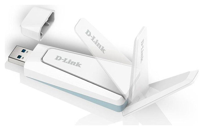 D-Link AX18U Adaptador Wi-Fi 6 USB AX1800 Blanco