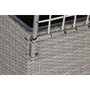 DKD Home Decor Macetero de Ratán Sintético Celosía Natural 78x48x116 cm