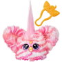 HASBRO Mini Furby Bub-Lee Furblet Juguete Electrónico con +45 Melodías K-Pop, Sonidos Furbish y Clip Llavero