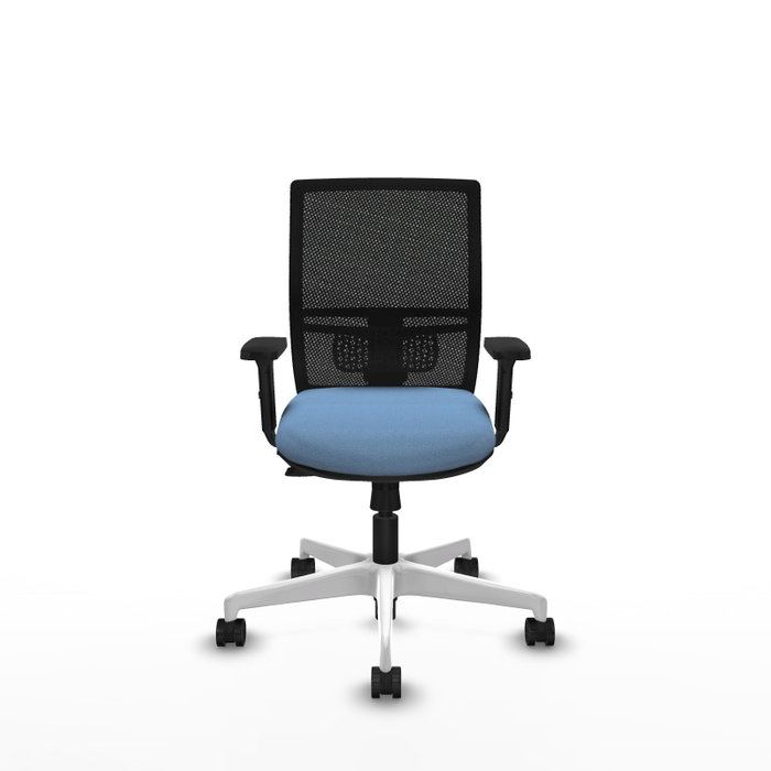 PIQUERAS Y CRESPO Silla de oficina Yunquera Azul cielo y Negro PIQUERAS Y CRESPO Silla de oficina Yunquera Azul cielo y Negro