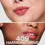SHISEIDO #409 Pintalabios Gel TechnoSatin - Color Duradero, 24h Hidratación, Acabado Satinado, 3.30g