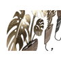 DKD Home Decor Perchero de Pared Metal y MDF Natural