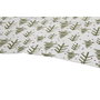 DKD Home Decor Camino de Mesa de Algodón con Diseño de Árboles, Verde, 50x150 cm