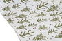 DKD Home Decor Camino de Mesa Navidad Alpina 150 x 50 cm Verde Blanco Algodón Polyester