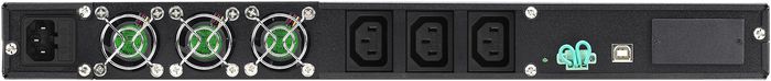 PowerWalker VFI 1000R/1U SAI Online Doble Conversión, 1000VA / 800W, 1U para Rack 19 Pulgadas