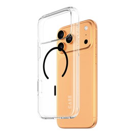 PanzerGlass Panzerglass CARE BY FLAGSHIP Case Transparente con MagSafe Negro para Apple iPhone 17 Pro Max | Funda Protectora TPU | 100% Policarbonato Reciclado