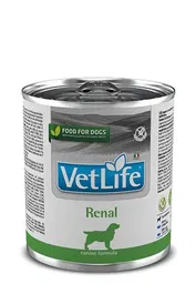 Farmina Vet Life Dog Renal Caja 6x300 gr Alimento Dietético para Perros con Insuficiencia Renal