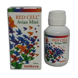 Vetnova Red Cell Avian Mini 100 mL Suplemento vitaminas minerales aves canto deporte exposicion