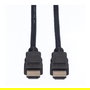 VALUE 4K HDMI Ultra HD Cable 1.5 m Negro con Ethernet, Resolucion 3840x2160 60Hz, 11.99.5688