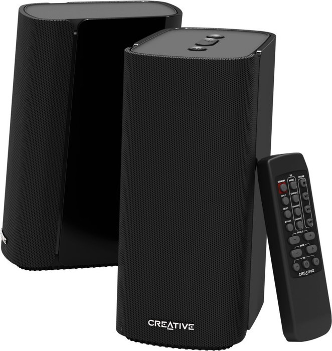 Creative Labs T100 Altavoces Hi-Fi 2.0 Bluetooth Negro