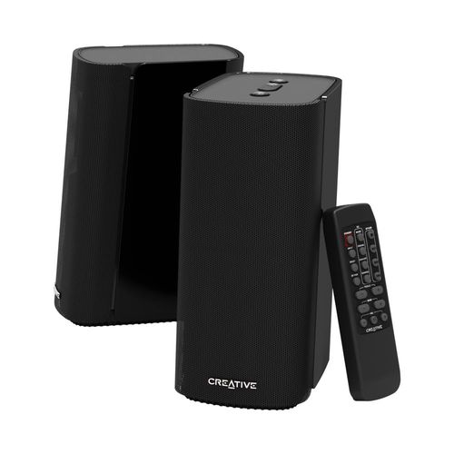 Creative Labs Altavoces T100 Bluetooth 5.0 40W RMS Negro con Mando a Distancia 51MF1690AA000 Creative Labs Altavoces T100 Bluetooth 5.0 40W RMS Negro con Mando a Distancia 51MF1690AA000