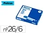 Petrus Grapas 26/6 Galvanizada Caja de 1000 Unidades