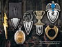 The Noble Collection - Colección de 7 Marcapáginas de Latón Horrocruxes de Harry Potter, The Noble Collection
