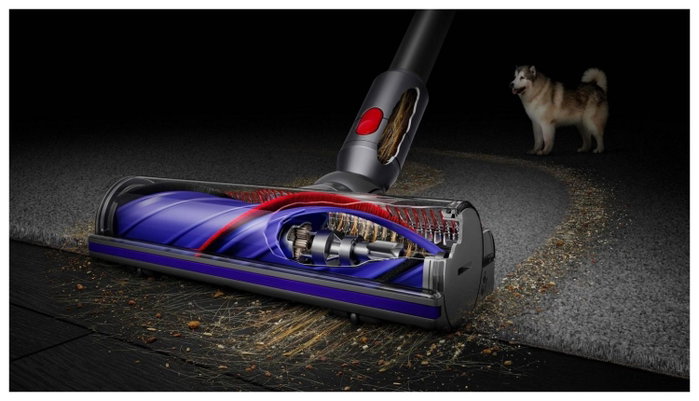 Dyson V8 Absolute Aspiradora escoba Plata, Amarillo Dyson V8 Absolute Aspiradora escoba Plata, Amarillo
