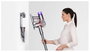 Dyson V8 Absolute Aspiradora escoba Plata, Amarillo