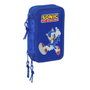 SAFTA Plumier Sonic the Hedgehog Triple 37 piezas