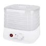 Esperanza EKD004 Deshidratador de Alimentos 250W con 4 Bandejas, 8 Temperaturas (35-75°C), Blanco y Transparente