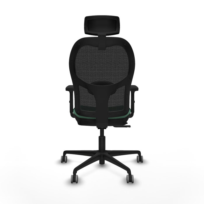 PIQUERAS Y CRESPO Silla de oficina Jorquera Verde esmeralda y Negro PIQUERAS Y CRESPO Silla de oficina Jorquera Verde esmeralda y Negro