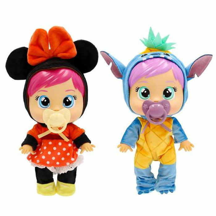 Imc Toys Muñeco Bebé Llorón Stitch Loving Care con Biberón y Chupete