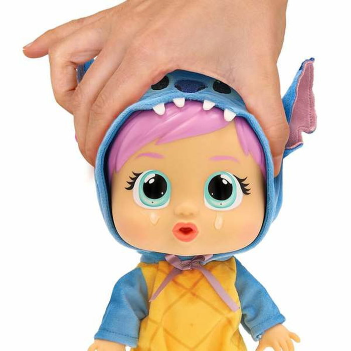 Imc Toys Muñeco Bebé Llorón Stitch Loving Care con Biberón y Chupete
