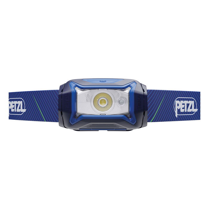 Petzl TIKKA Linterna LED frontal con cinta para cabeza, Azul, 350 lm, 3 niveles, estroboscopio, IPX4, incluye 3 pilas AAA Petzl TIKKA Linterna LED frontal con cinta para cabeza, Azul, 350 lm, 3 niveles, estroboscopio, IPX4, incluye 3 pilas AAA
