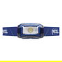 Petzl TIKKA Linterna LED frontal con cinta para cabeza, Azul, 350 lm, 3 niveles, estroboscopio, IPX4, incluye 3 pilas AAA