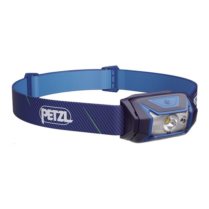 Petzl TIKKA Linterna LED frontal con cinta para cabeza, Azul, 350 lm, 3 niveles, estroboscopio, IPX4, incluye 3 pilas AAA Petzl TIKKA Linterna LED frontal con cinta para cabeza, Azul, 350 lm, 3 niveles, estroboscopio, IPX4, incluye 3 pilas AAA