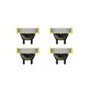 Philips OneBlade 360 Pack de 4 cuchillas de repuesto QP440/50