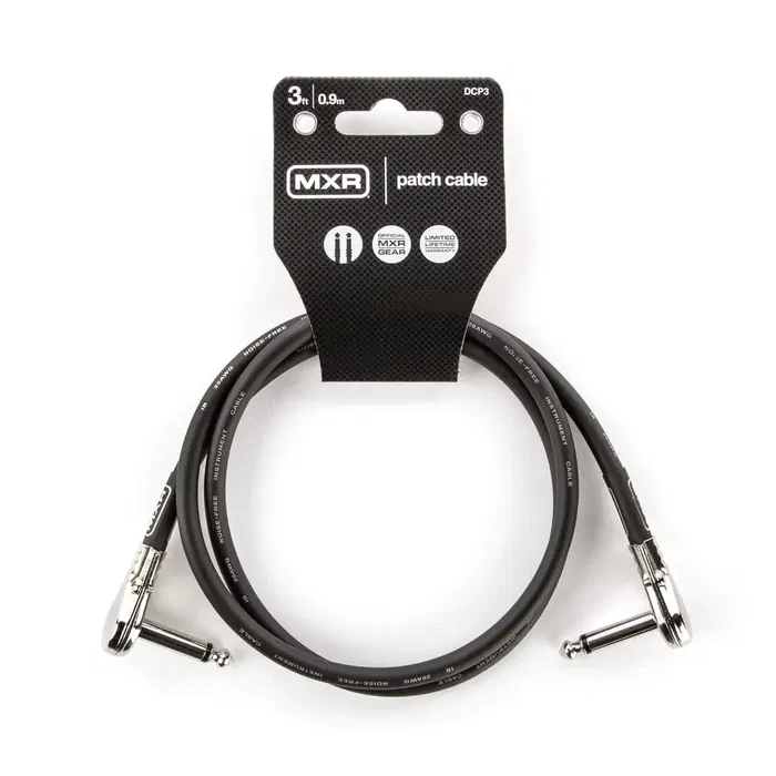 MXR Cable Patch Jack Ángulo / Jack Ángulo 0,90 M Cobre Libre Oxígeno Apantallamiento Cobre PVC