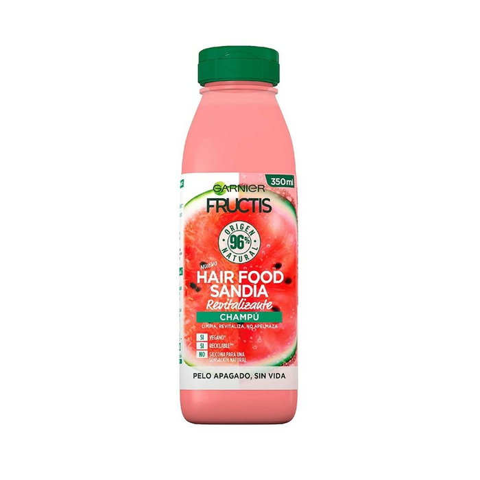 Garnier Fructis Hair Food Sandía Champú Revitalizante 350 ml