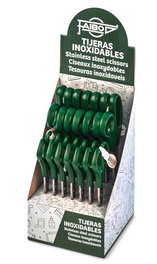 Tijeras Faibo Ergonomica Surtido Expositor De 14 (7X 16Cm, 7X 21 Cm)