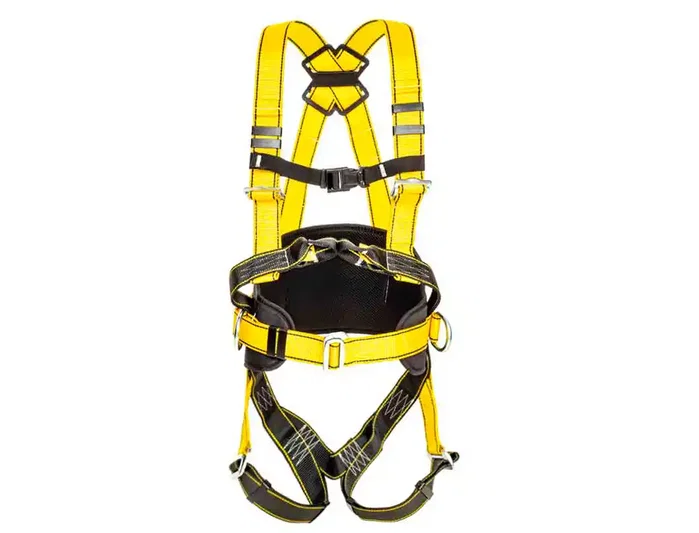 Safetop Arnés de posicionamiento con cinturón Serpe 5 puntos anticaídas ajustable 120x300x200 mm