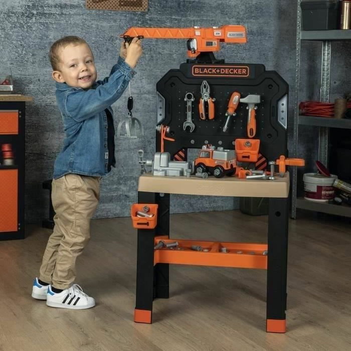 Smoby Black+Decker Bricolo Builder para 3 años Smoby Black+Decker Bricolo Builder para 3 años