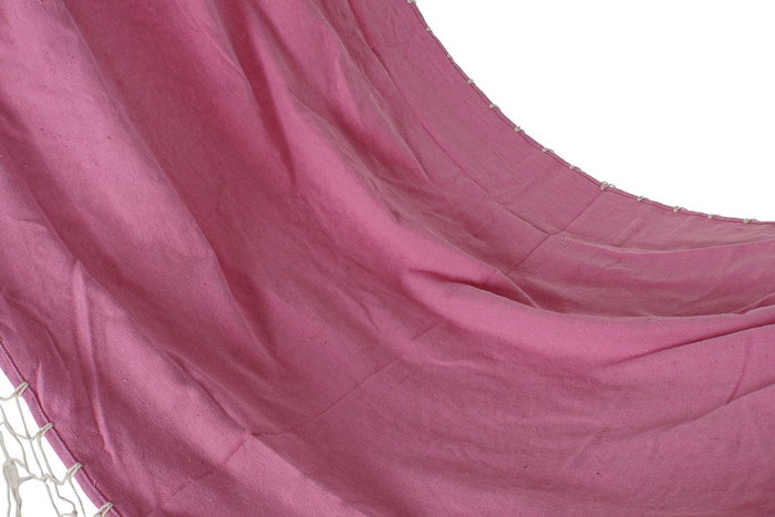 DKD Home Decor Hamaca Terraza Y Jardin Rosa Poliester/Algodon/Pino 80 x 28 x 255 cm DKD Home Decor Hamaca Terraza Y Jardin Rosa Poliester/Algodon/Pino 80 x 28 x 255 cm