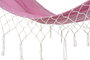DKD Home Decor Hamaca Terraza Y Jardin Rosa Poliester/Algodon/Pino 80 x 28 x 255 cm