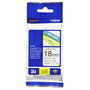 Brother TZe-241 Cinta Laminada 18mm x 8m Blanco/Negro