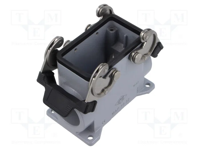 ILME Carcasa para conectores HDC tamaño 57.27 con pestillo doble ILME Carcasa para conectores HDC tamaño 57.27 con pestillo doble